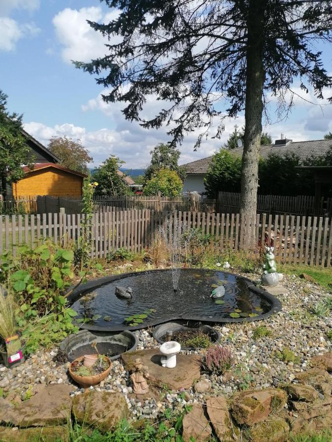 Ferienhaus Auf der Höhe Kirchhain Exterior foto