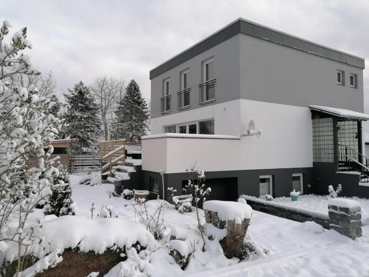 Ferienhaus Auf der Höhe Kirchhain Exterior foto